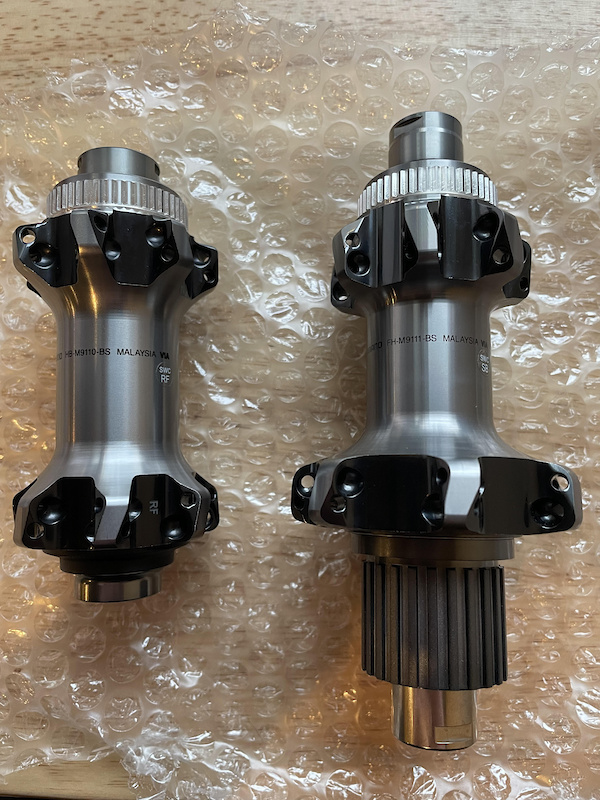 2022 Shimano XTR Straight Pull Hubs Front And Rear For Sale