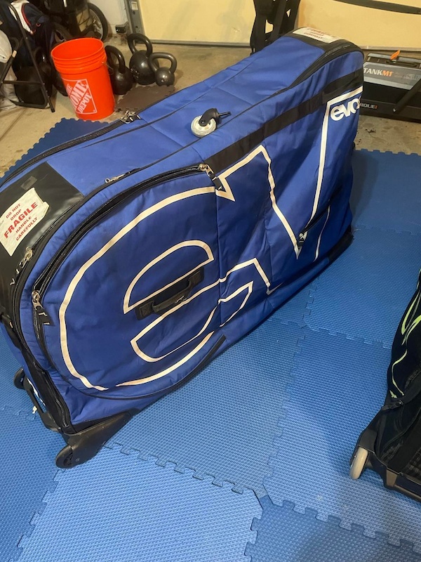 2019 Evoc Bike Travel Bag Blue For Sale