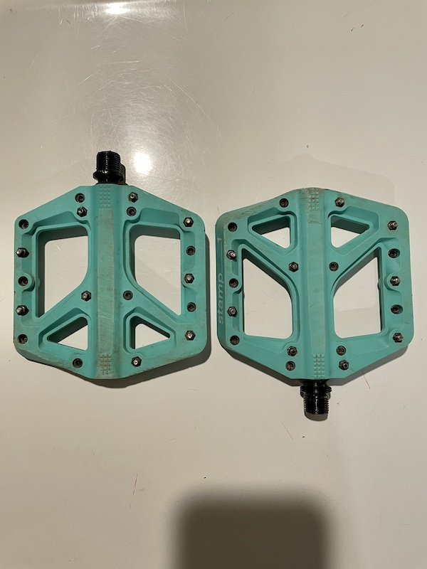 Crankbrothers Stamp 1 Large Turquoise For Sale