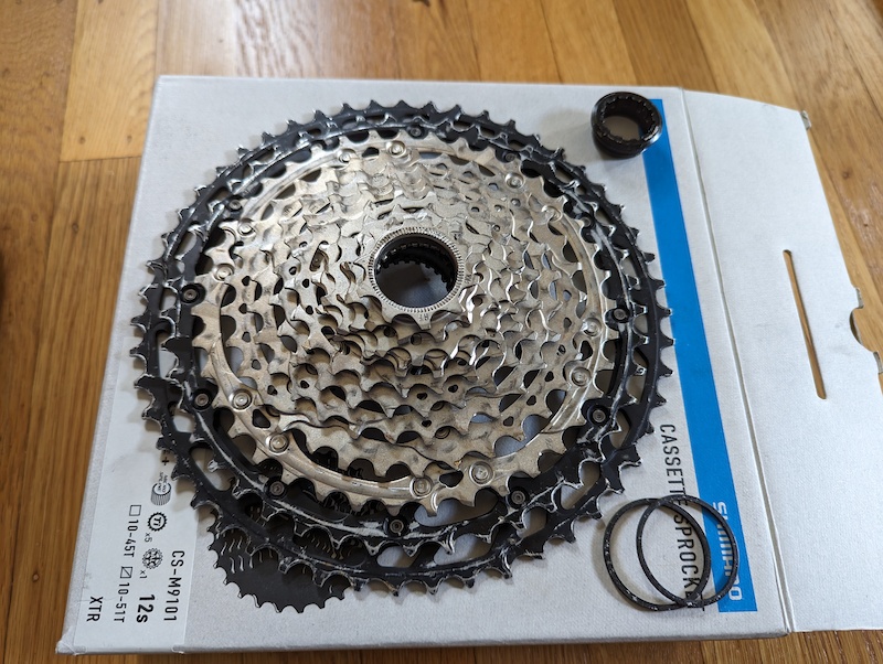 Shimano Xt Speed Mtb Cassette Sprocket Cs M For Sale