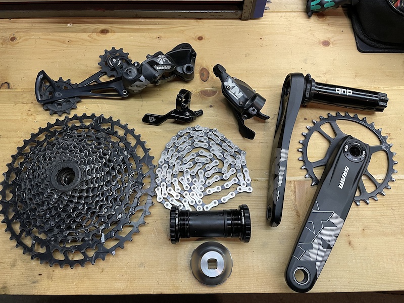 SRAM NX 12 Speed Groupset W Extras FREE SHIPPING For Sale