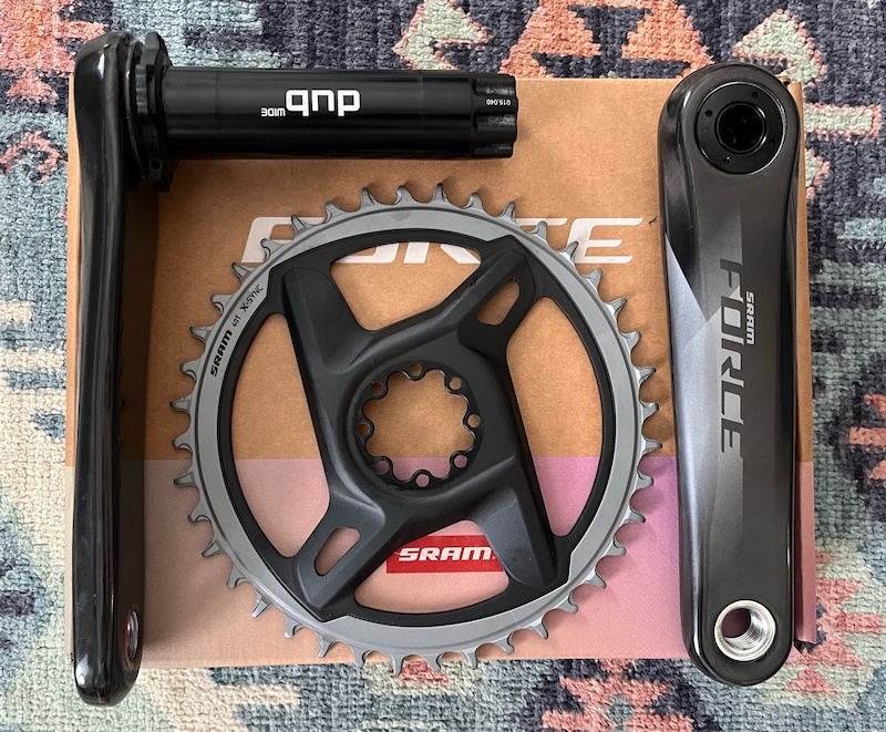 SRAM Force 1 DUB Wide 165mm Crankset For Sale