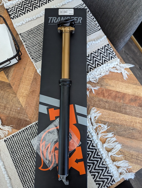 Fox Factory Transfer Dropper Seatpost Kashima For Sale