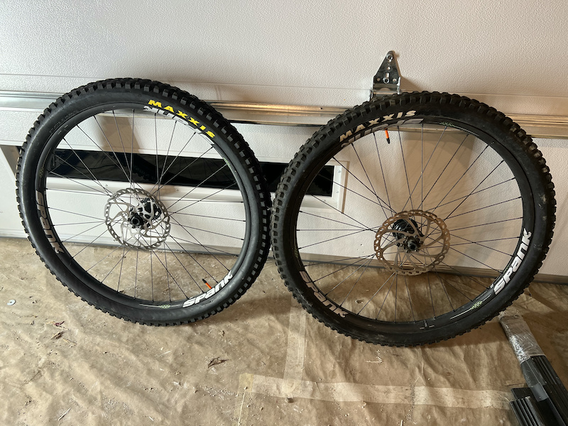 Spank Vibrocore Boost Wheelset Xd Rotors Maxxis For Sale