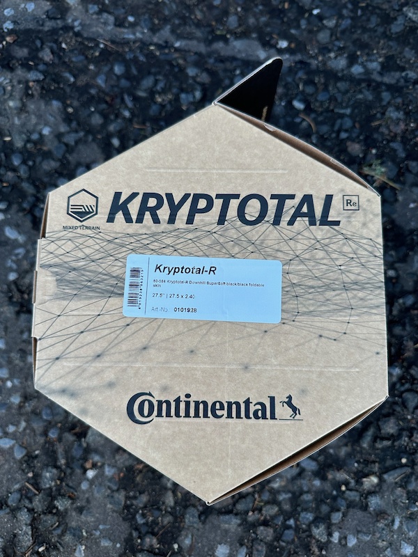 2023 Continental Kryptotal Rear DH SuperSoft 27 5 For Sale