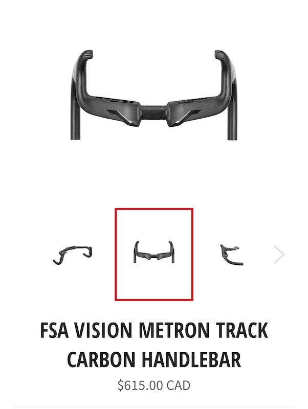 Vision Metron Track Bars For Sale