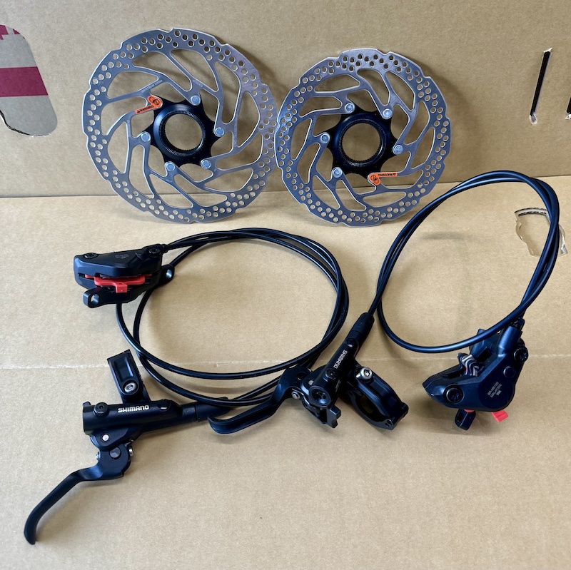 Shimano Deore M Disc Piston Brakes W Rotors For Sale