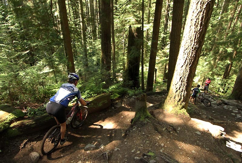 The steep section on Severed
