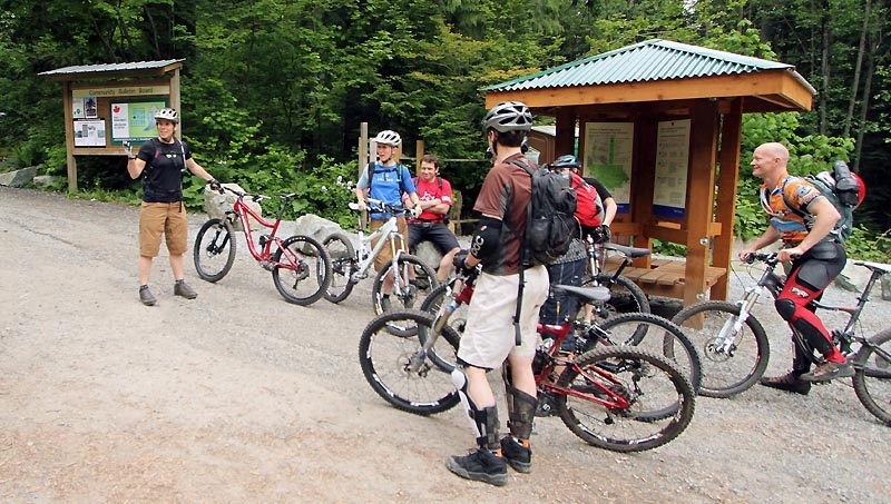 Fromme trailhead familiarization talk