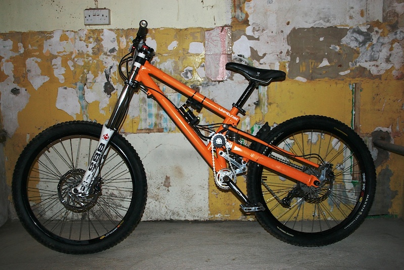 old downhill bike