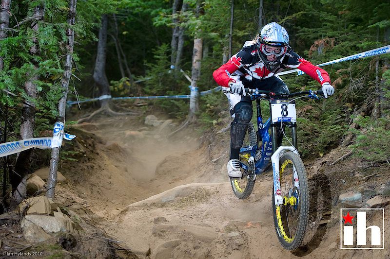 Claire today as a top World Cup female DH racer. -Photo by Ian Hylands