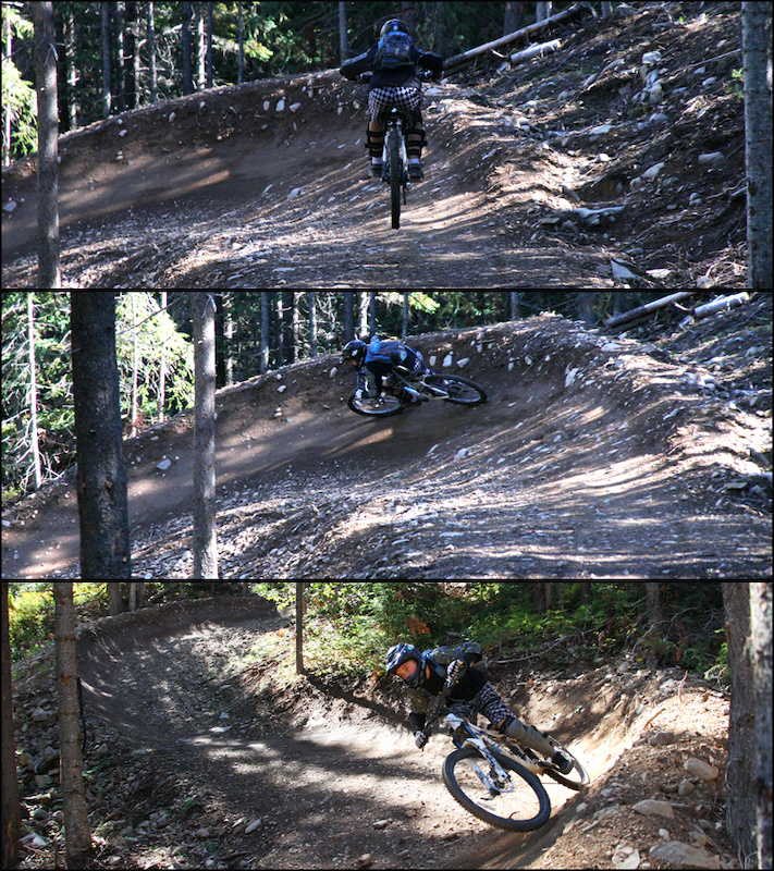 Boer Mountain trails - Burns Lake; government funding and volunteer work built a downhill-oriented trail network