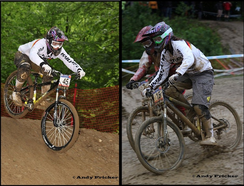 Steffi at 4X WC Maribor, Slovenia