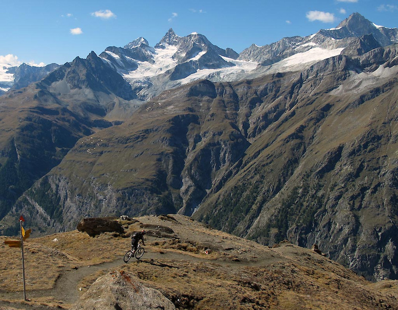 The Abenteuerweg was technically the most difficult trail we rode in our Swiss trip