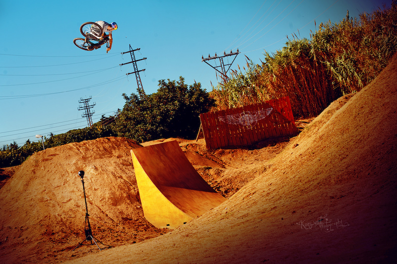 Szymon Godziek with his new Cody at La Poma bikepark. Photo by Kuba Konwent - http konwent.fotolog.pl .