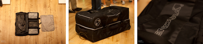 Endura luggage details.
