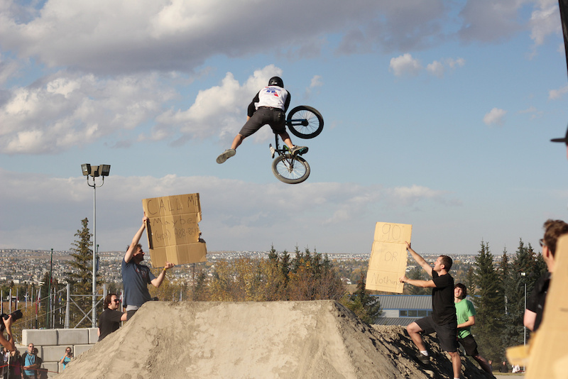 Bmxer at the Whipoff photo Austin Odegnal