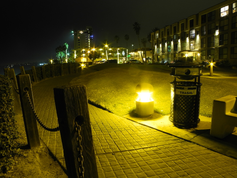 San Diego by night