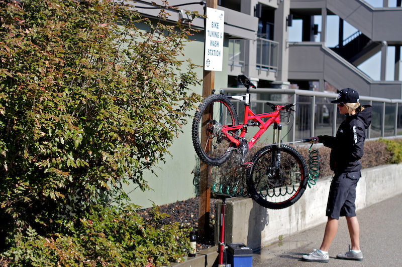 bike washing station