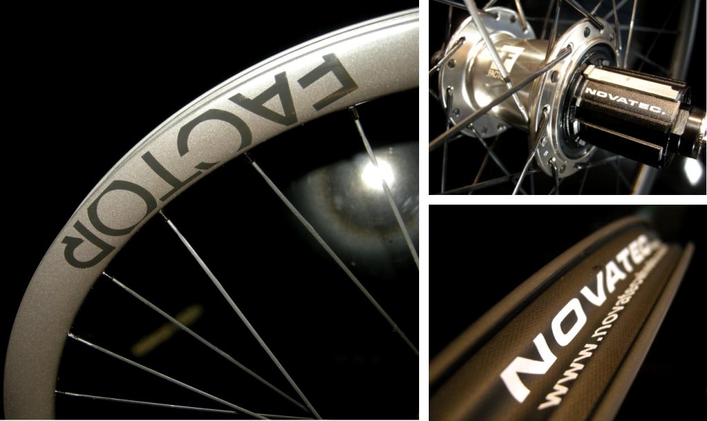 Novatec Factor carbon wheel