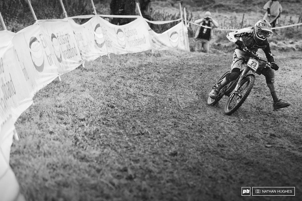Neethling dangles over treacherous ground on one of the best runs of his career.