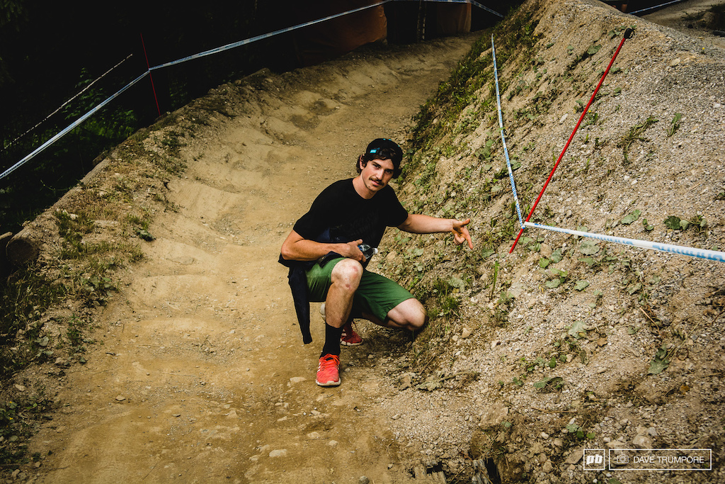 Sam Hill goes inside on all the corners so you need to go inside on all the corners. claimit