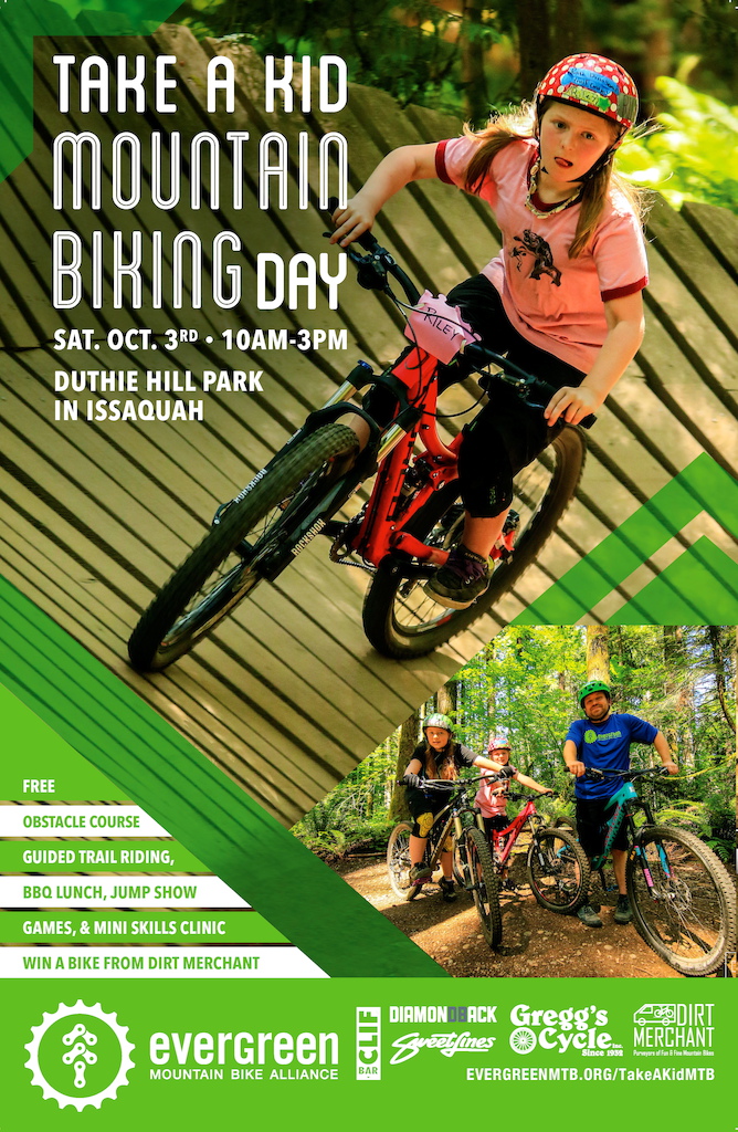 Evergreen Take a Kid Mountain Biking Day Duthie Hill Park Pinkbike