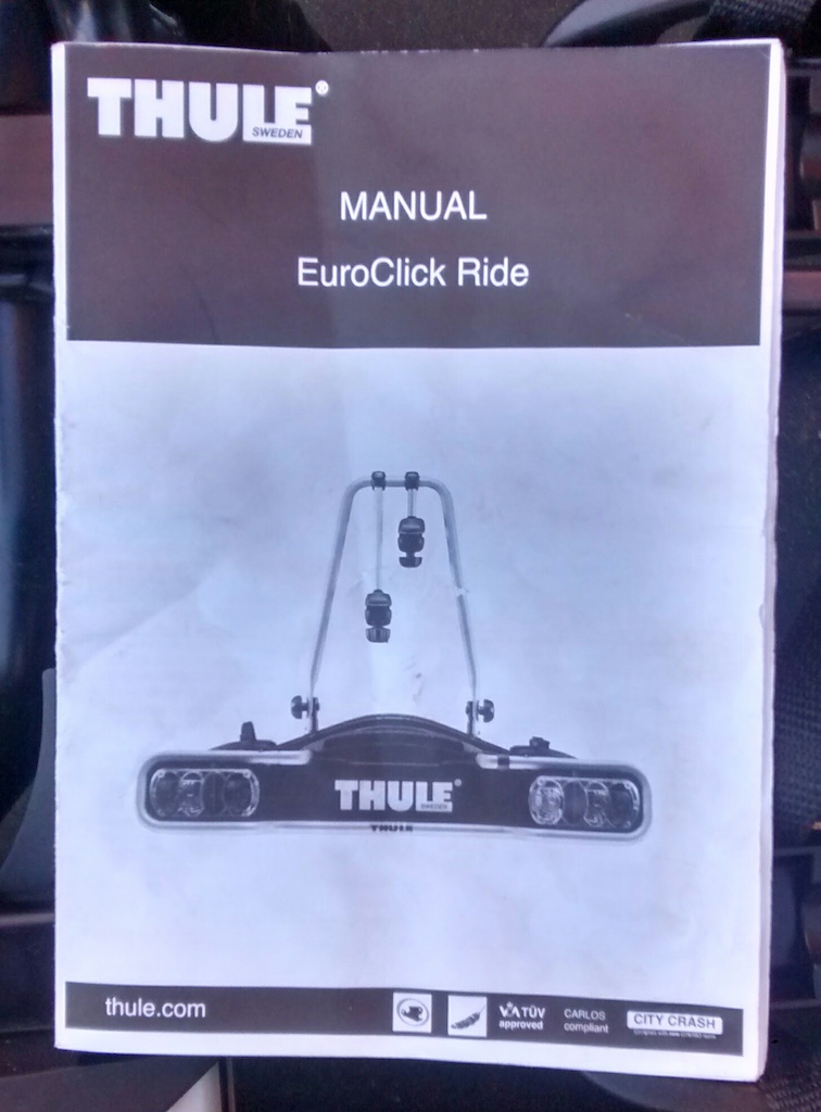 pak hoogtepunt schoonmaken VERKOCHT Thule Euroclick ride voor Toyota Prius - Mountainbike.nl