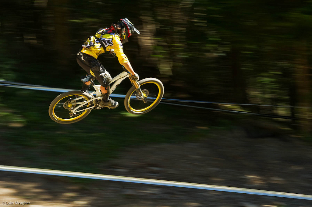 Luke Strobel sending it with some NW flair.