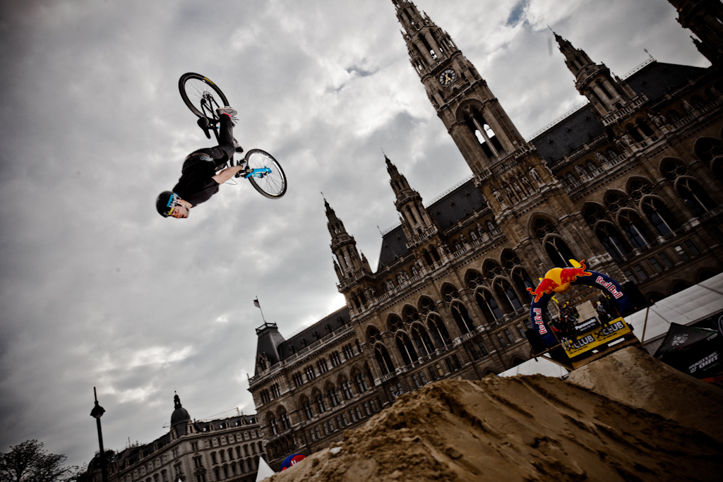Amir Kabbani Backflip at the 2012 Vienna Air King FMB event.