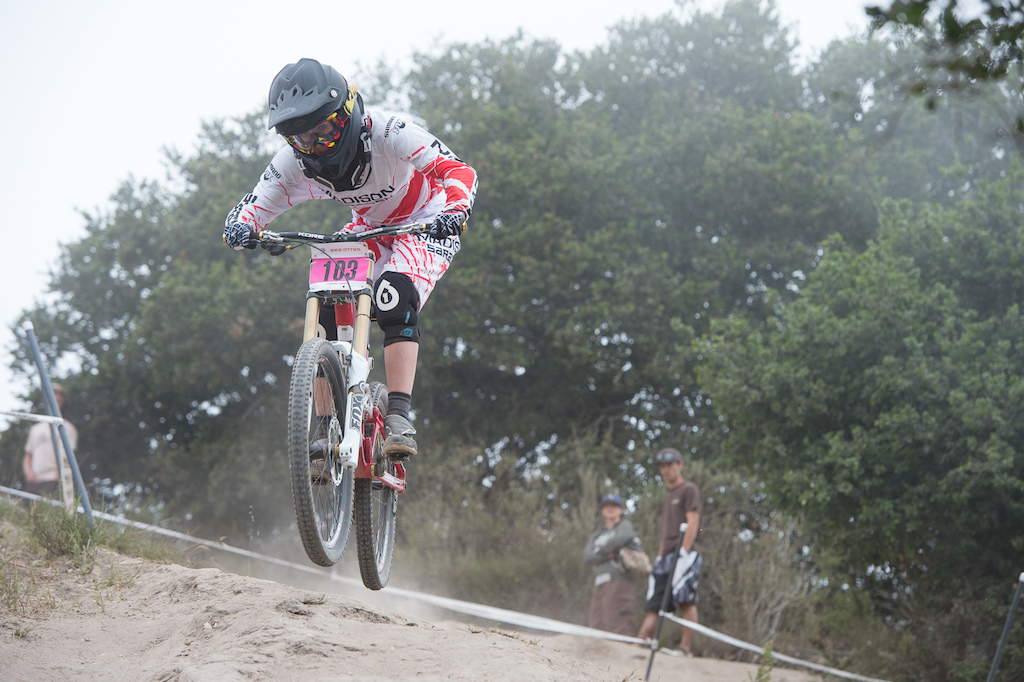 Manon Carpenter is set up for a good season. Second place in the World Cup season opener in South Africa and now third at Sea Otter.