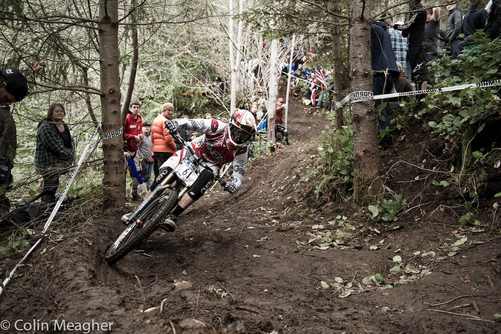 Not his best result but Minnaar was genuinely enjoying the track as were most racers. Pinkbike wasn t able to catch up to the current World Cup leader after the race but in conversation on seeding day Minnaar was relishing the low key attitudes at the venue as well as the flow of the track.