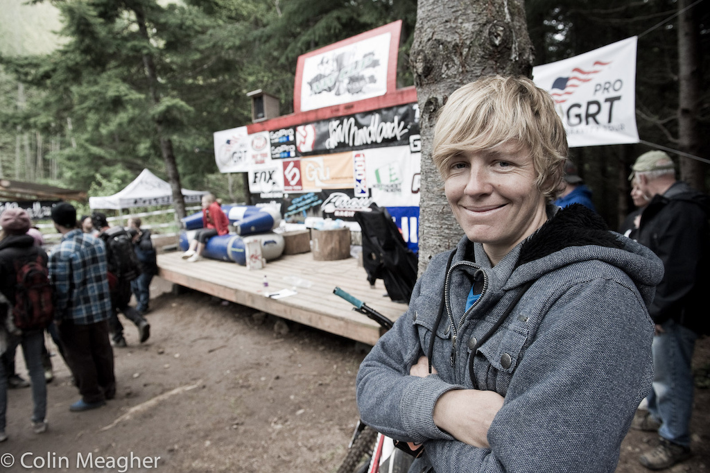 The dirt here was simply amazing and the track was good fun. -South African Jo Petersen and sometime World Cup DH racer.