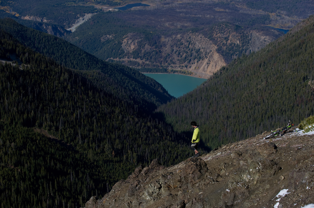 Heli bike in Bralorne BC for Kona bikes. Photo Blake Jorgenson