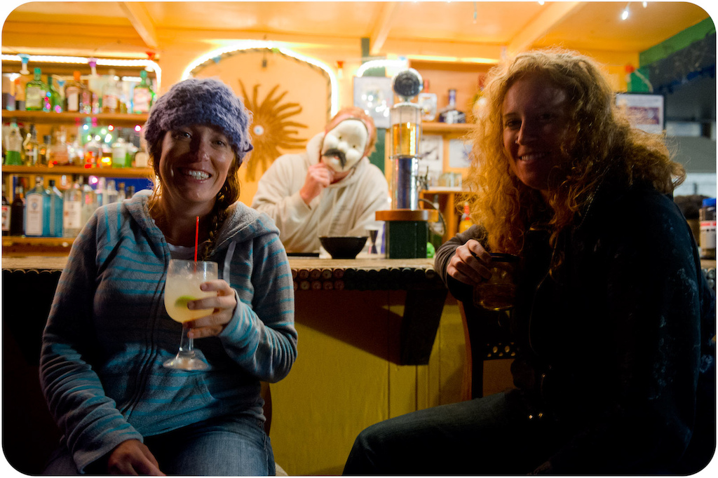 evening at Solosports centers around the bar.