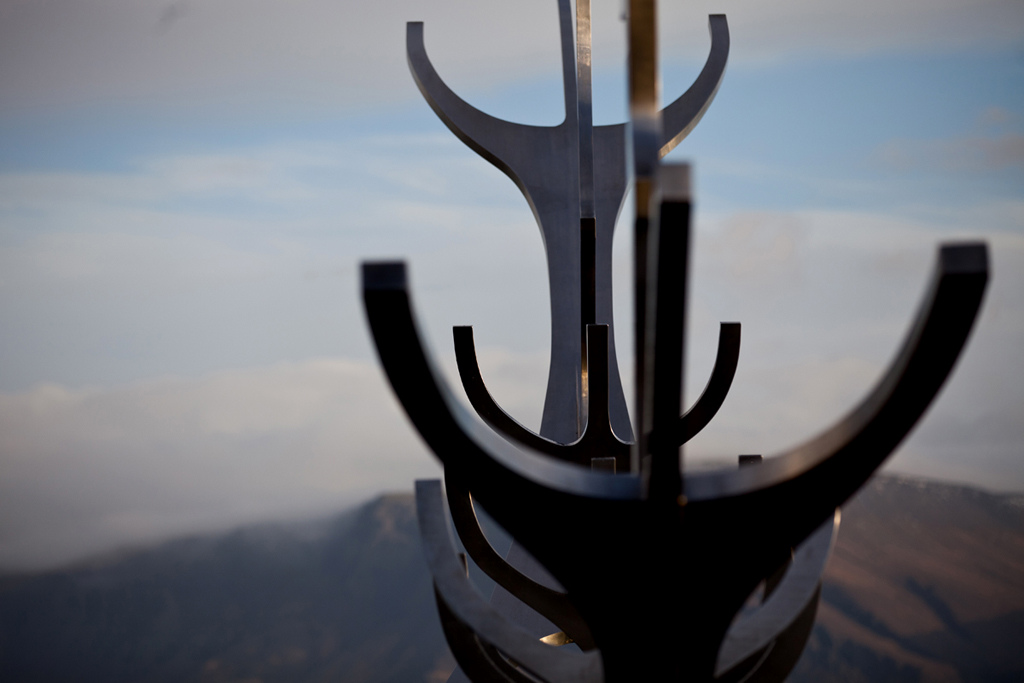 a sculpture