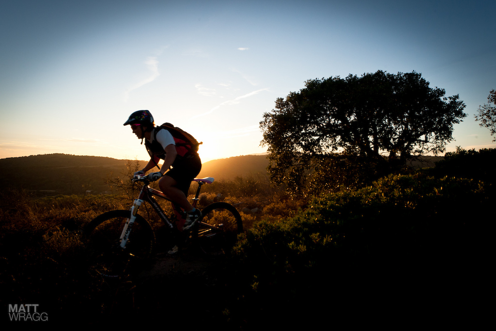 Into the sunset...