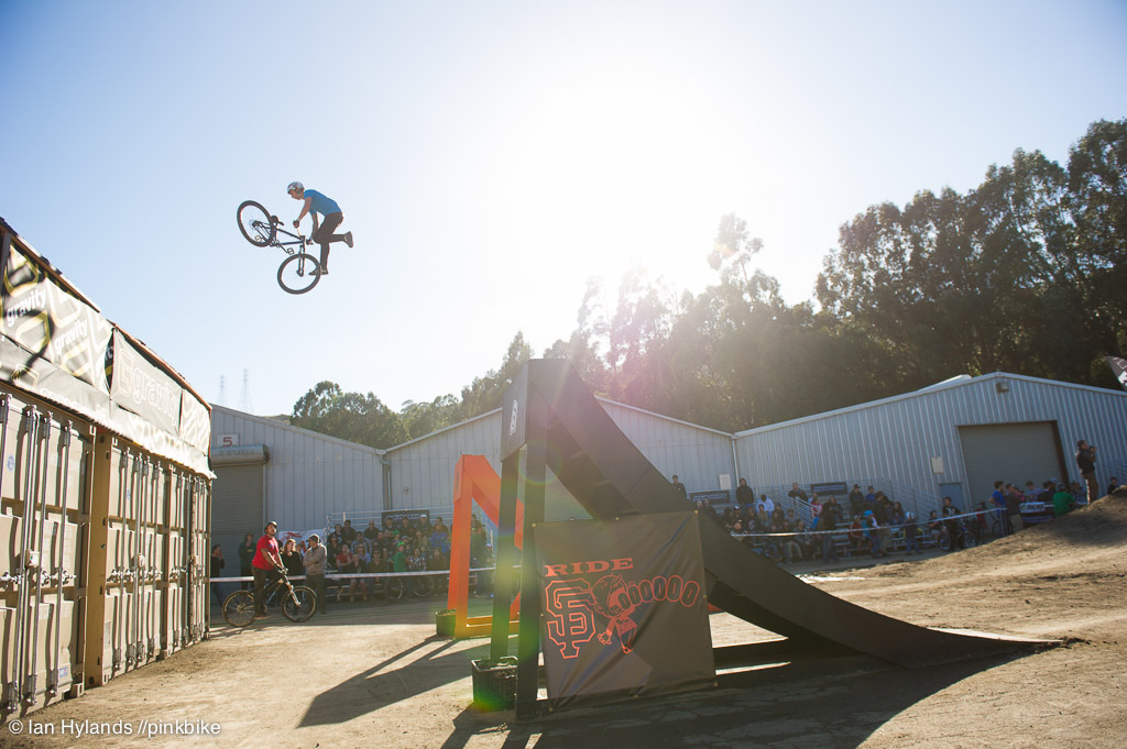 Jake Kinney tailwhipping up the step up