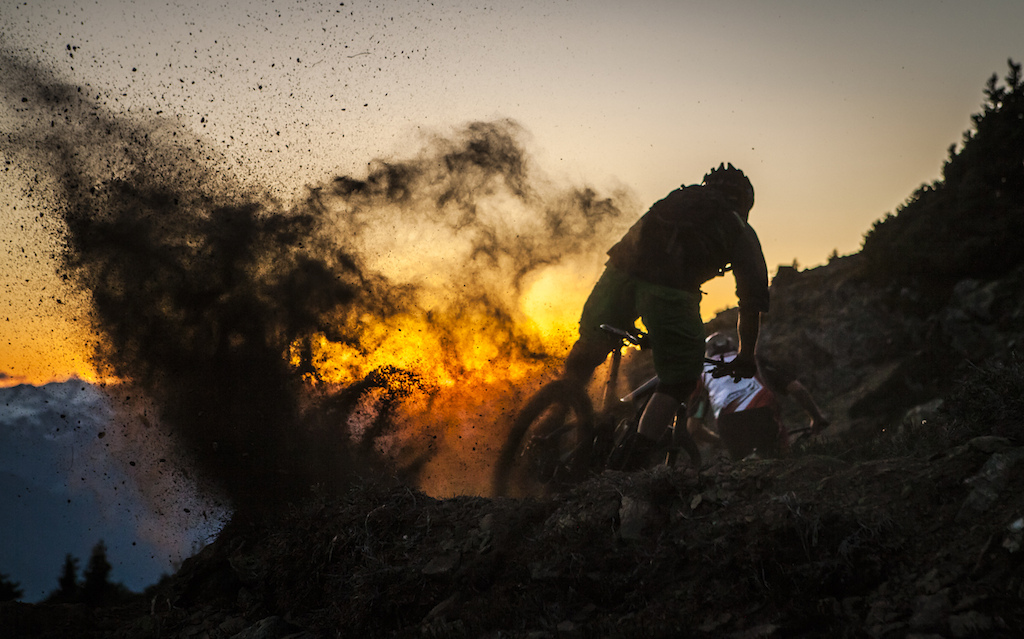 Berm destruction