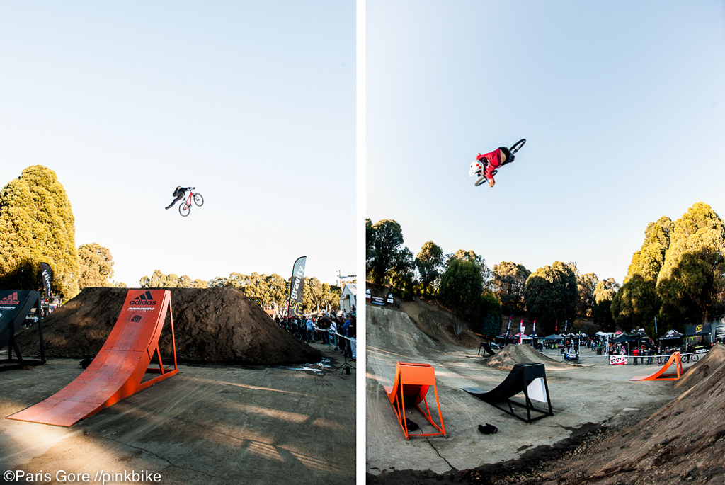 Cam McCaul and Carson Storch doing what they do best..