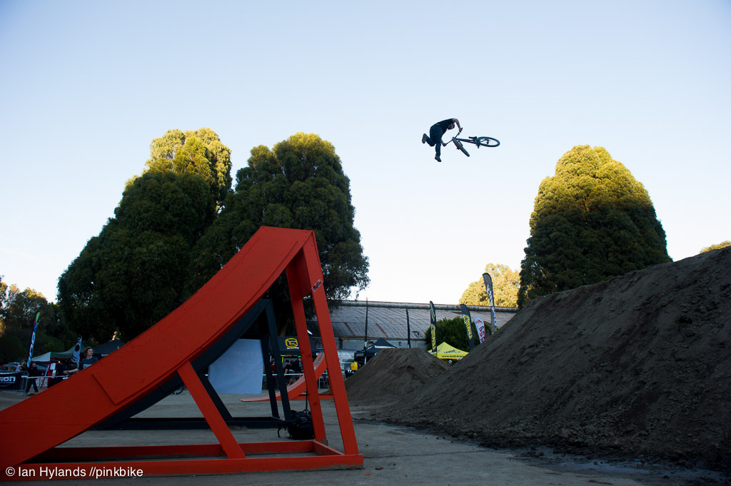 Casey Groves second place with a tuck to tailwhip...