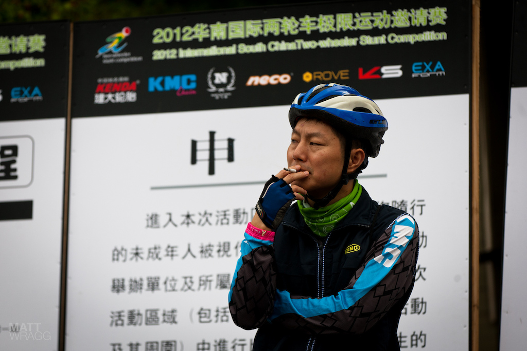 Everyone prepared for the race in different ways.