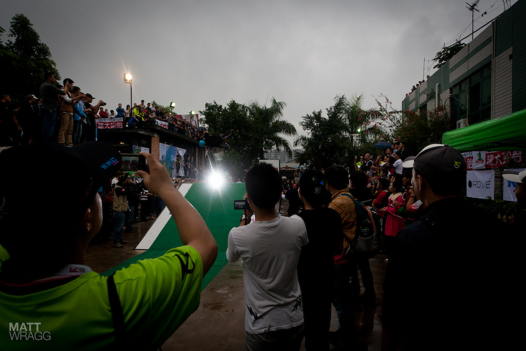 The street demo.