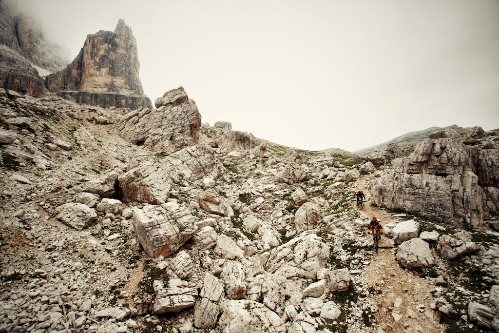 The trails were a broken down version of the boulders we paralleled. A diamond in the rough