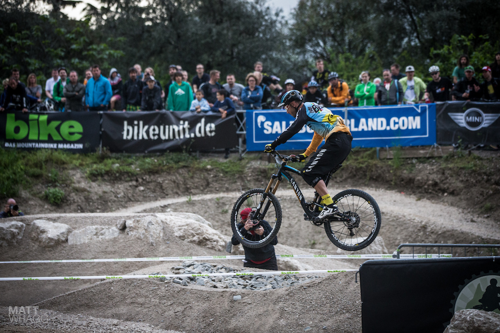 Fabien Barel is looking ready for the weekend.