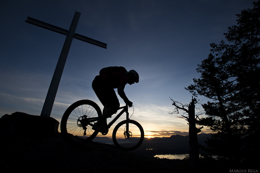 Tippie slashing a prayer for freeriders everywhere.