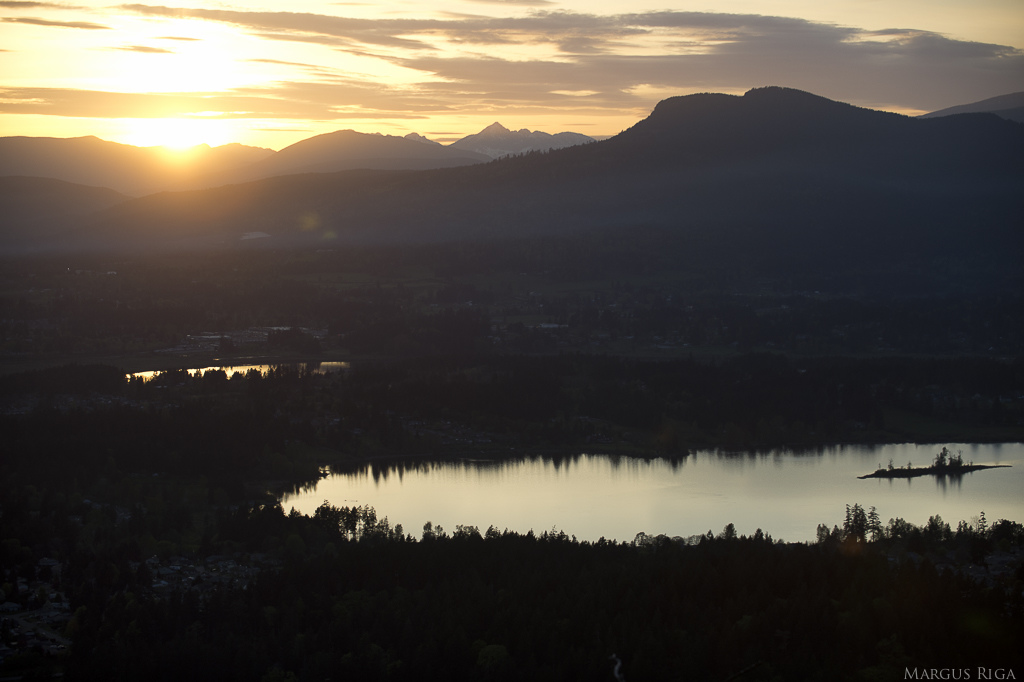 Last light day three of the trip. Cowichan Valley BC.