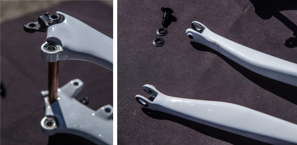 GT Sensor Carbon Team suspension details