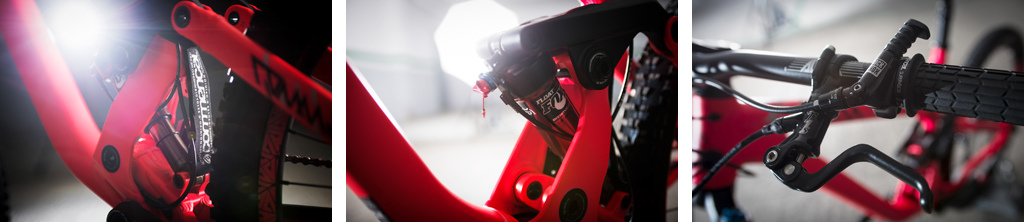 Photo Commencal Sam Decoute SX details