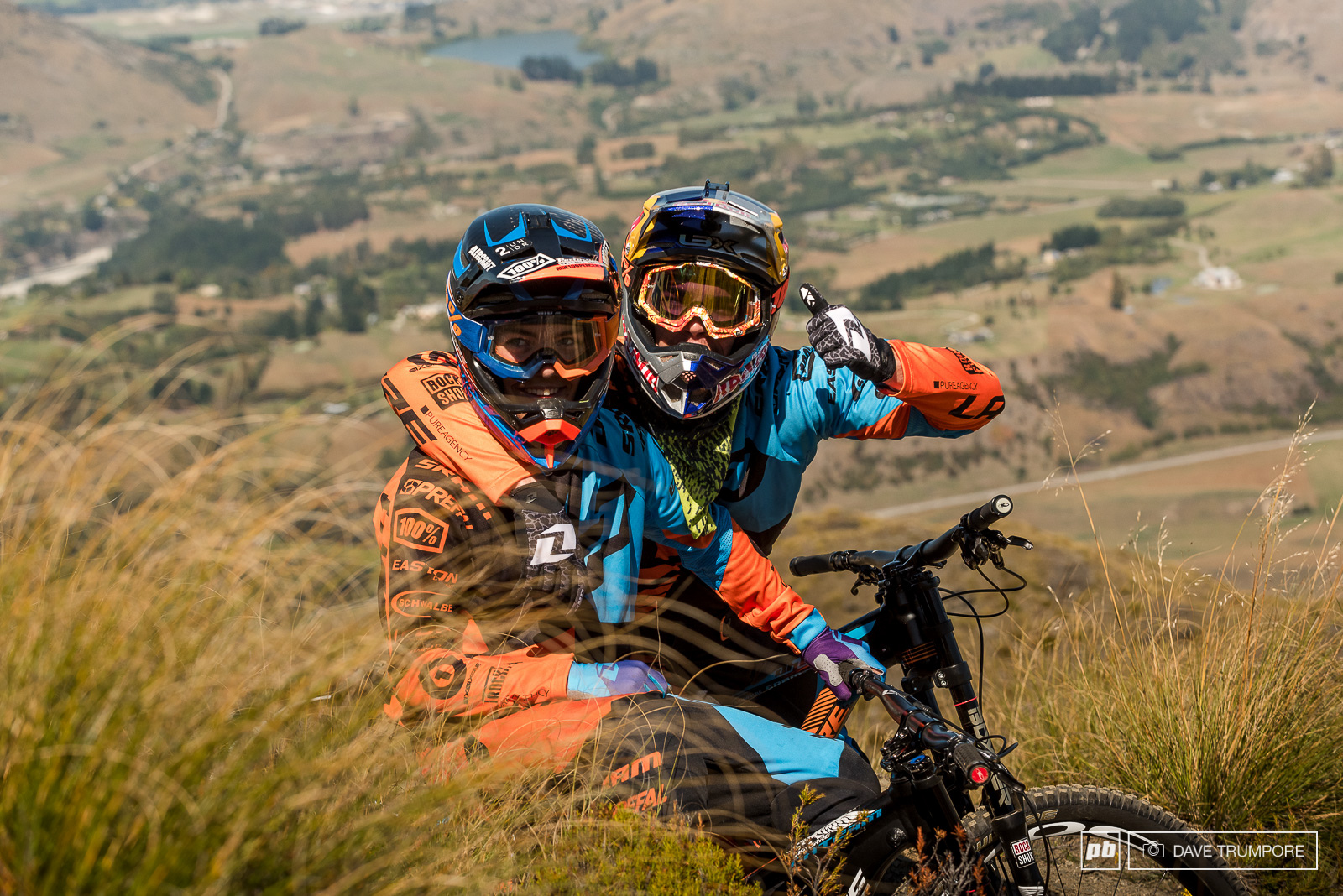Loic and Finn in NZ riding together for the first time during team camp way back in March.